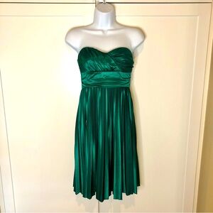 Green Strapless Trixxi Dress Size Small
